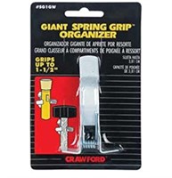 2 pcs Crawford Giant Spring Grip Organizer Rust