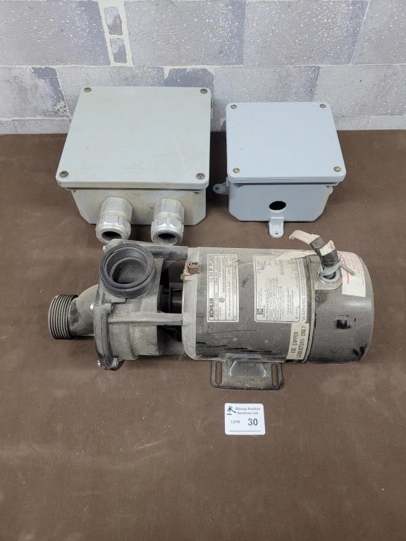 Electric pump and electric boxes