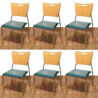Dakota Jackson Vikter II Square Back Side Chairs-6