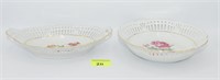 Pair of Decorative German Dishes