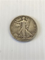 1943-S Walking Liberty Half