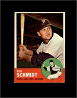 1963 Topps #94 Bob Schmidt EX to EX-MT+