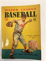 1947 Major League Baseball Book - Stan Musial Cove