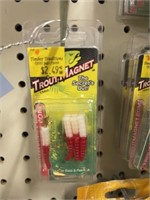 4   7-PACKS TROUT MAGNET JIGS