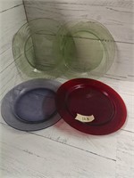 4 colorful plates