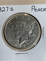 1927-S peace dollar