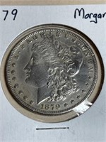 1879 Morgan dollar