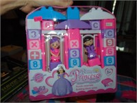 (4) Packages of Princess Building Blocks