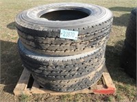 (3) Michelin 11R x 22.5 Tires #