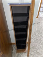 Cd/dvd storage tower