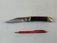 4-in spring assist lock blade knife