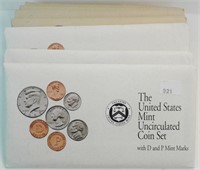 P & D UNCIRCULATED SETS