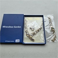 NIB Huixin Jewelry Set-Necklace-Earrings-Bracelet