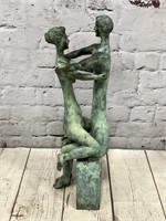 Lorand Fekete "Mantissa In Love" Bronze Sculpture