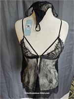 NEW w Tags / Package Lingerie Set black