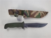 Sharp Brand Hunting Knife w/ Sheath