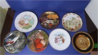 Collector Plate Lot (7)-- Including Royal Chokin