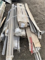 Quantity of miscellaneous siding pieces