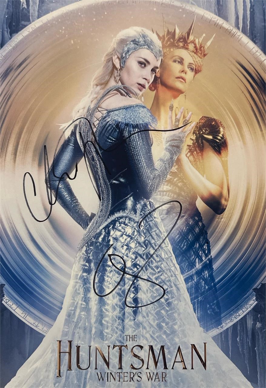 Autograph COA The Huntsman: Winter's War Photo