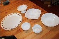 White plate, bowl, dish