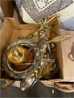 Silver Plate Ladles and Serving Pieces