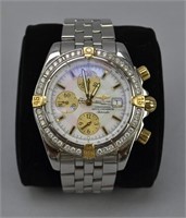 Breitling Diamond Beveled  Watch