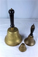 (3) Brass Bells