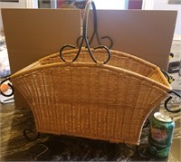 Large basket, excellent for a Christmas Gift