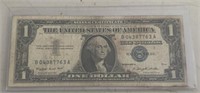 $1.00 SILVER CERIFICATE "SERIES 1957 A"
