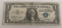 $1.00 SILVER CERIFICATE "SERIES 1957"