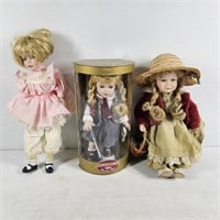 (3) Doll Collection