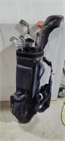 Vintage Ben Hogan Medallian Golf Clubs & Bag