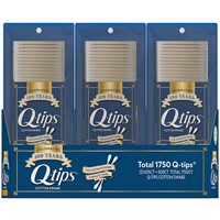 Q-tips Cotton Swabs, 1750 Count $30