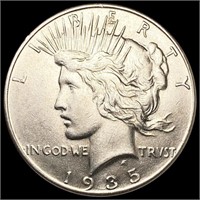 1935 Silver Peace Dollar UNCIRCULATED