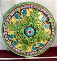 Large Colorful Architectural Medallion