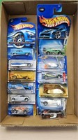 12 Hotwheels collector cars