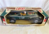 Vintage Amico Lotus Racing car in box, battery
