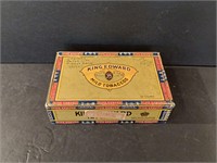 Vintage King Edwards Cigar Box