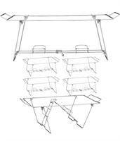 Foldable Chafing Wire Rack Buffet Stand, 12pcs