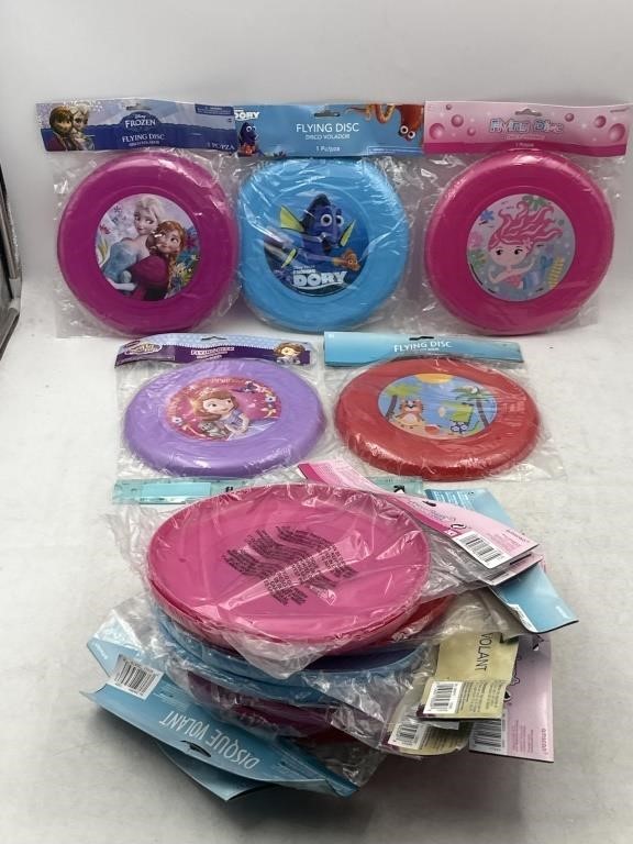 NEW Mixed Lot of 14- Flying Disc