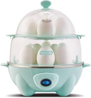 DASH Deluxe Rapid Egg Cooker: 12 Egg Capacity