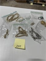 Costume Jewelry - Misc Gold Necklaces