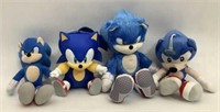 4 Sonic the Hedgehog Dolls