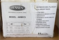 Jensen Model AWM970 AM/FM/DVD/USB/i-pod Ready