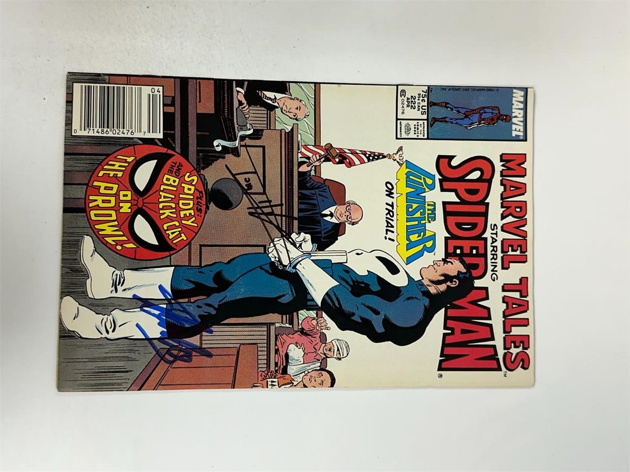 Autograph Signed COA MARVEL DC Vintage Comics V