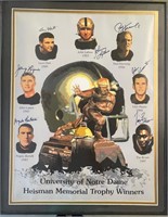 University of Notre Dane Heisman Winners COA