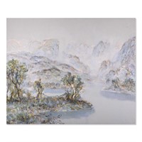 Oriental Original Oil On Canvas