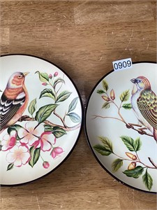 Two nice bird plates