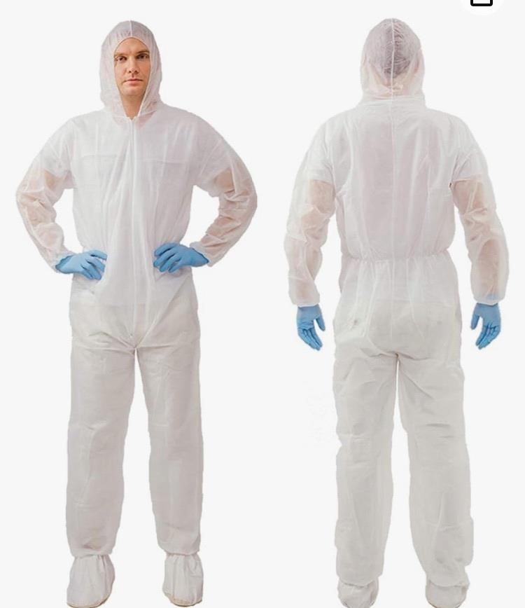 Tyvex 2xl white suits 2 pack