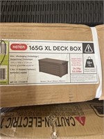 Keter 165G XL deck box -brown